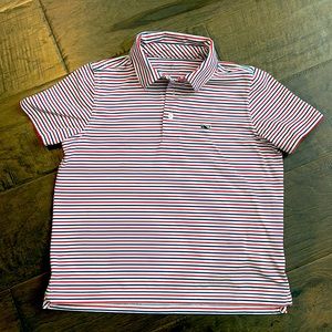 Vineyard vines kids Winstead Stripe Sankaty Performance Polo